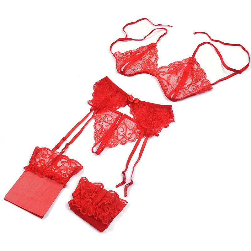 1 Takım Kadın Dantel İç Giyim  - Sheer Bra Lace incelemesi ve fiyatı