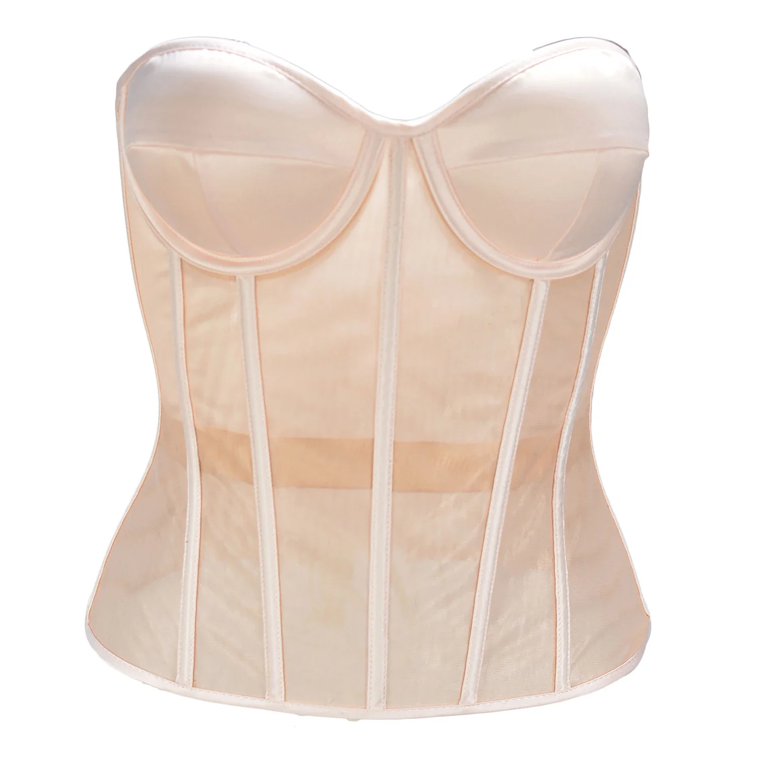 Karın korse çift katmanlı şeff - Sheer Mesh Bra incelemesi ve fiyatı